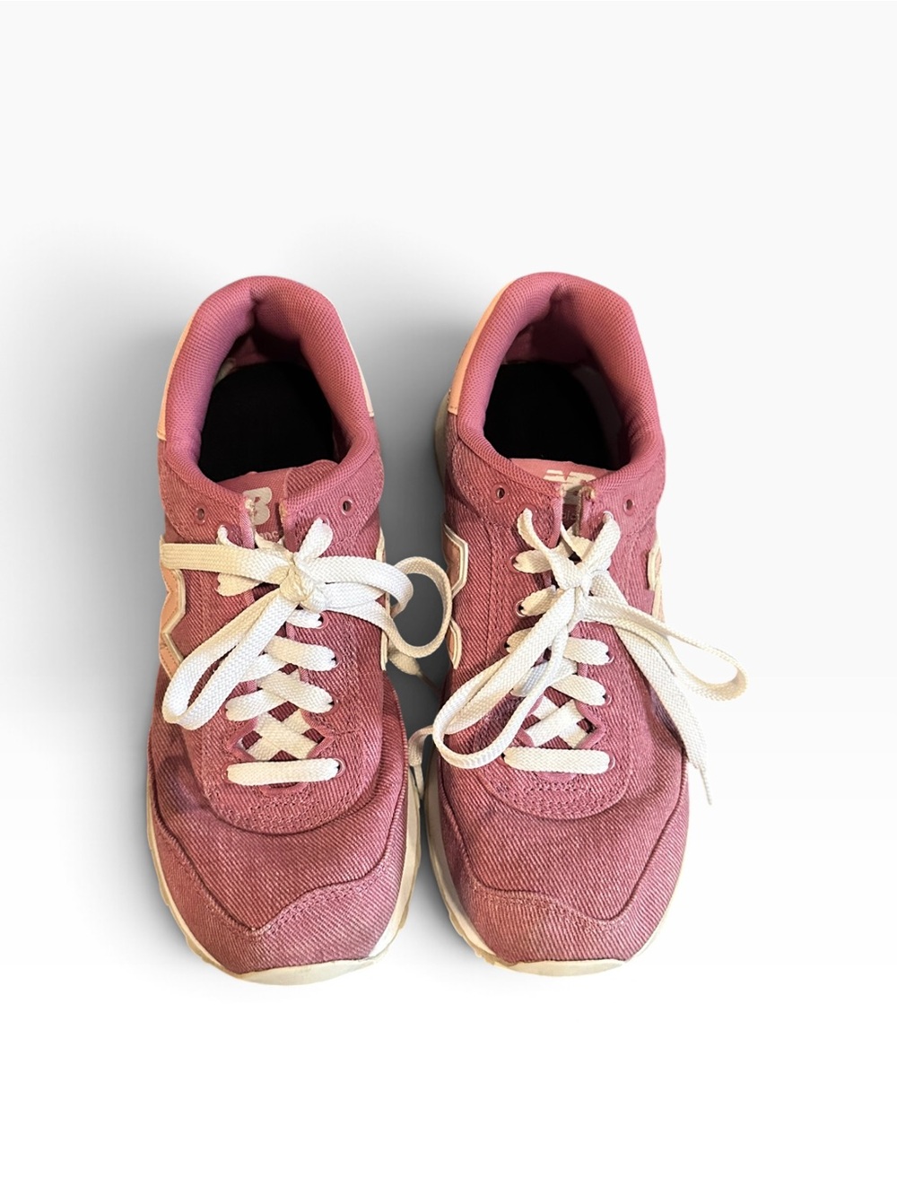 New Balance 515 Women's Sneakers Size 7.5 Dusty Pink Denim Retro WL515BOM